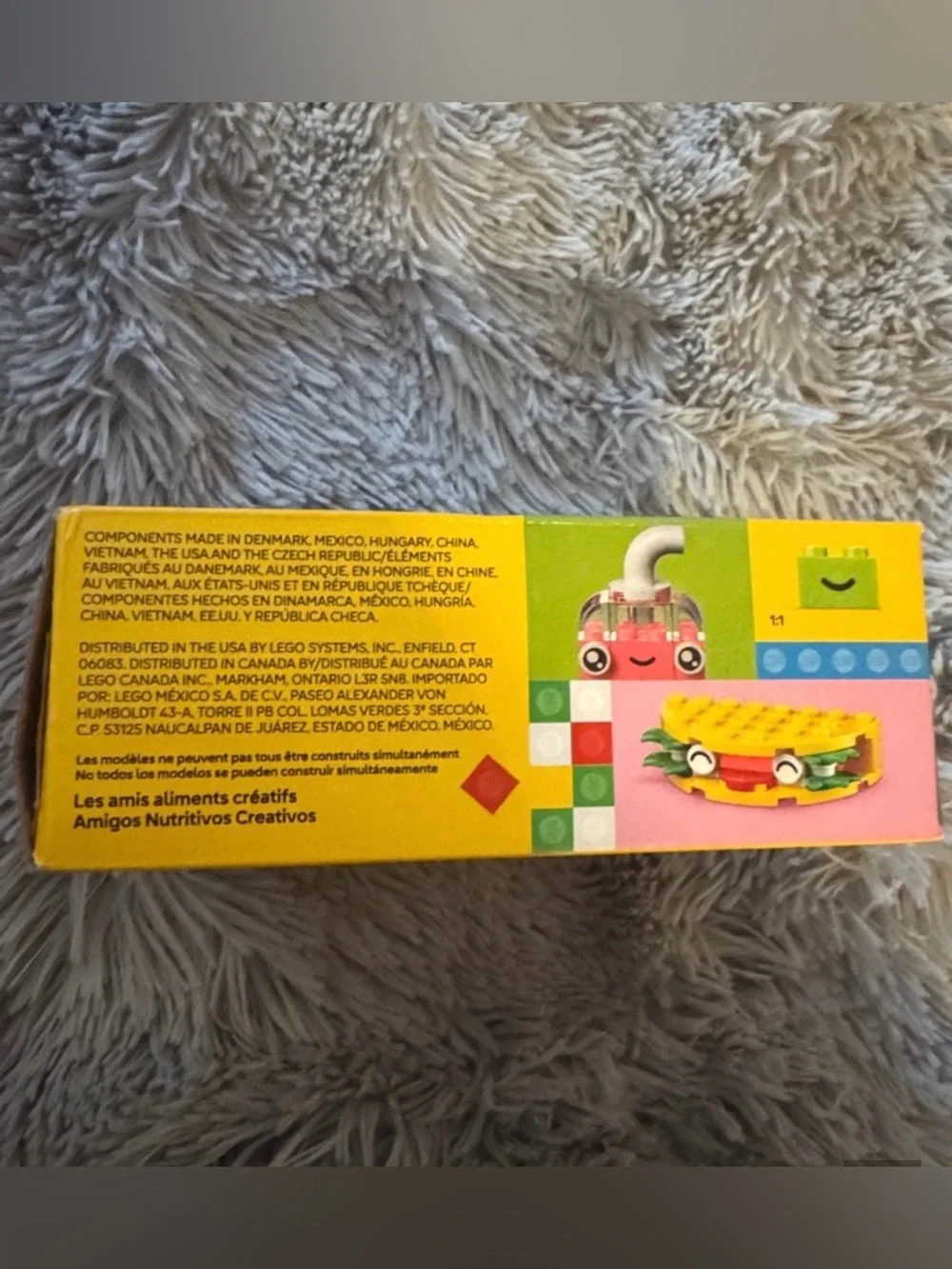 LEGO Classic Creative Food Friends Building Set 11039